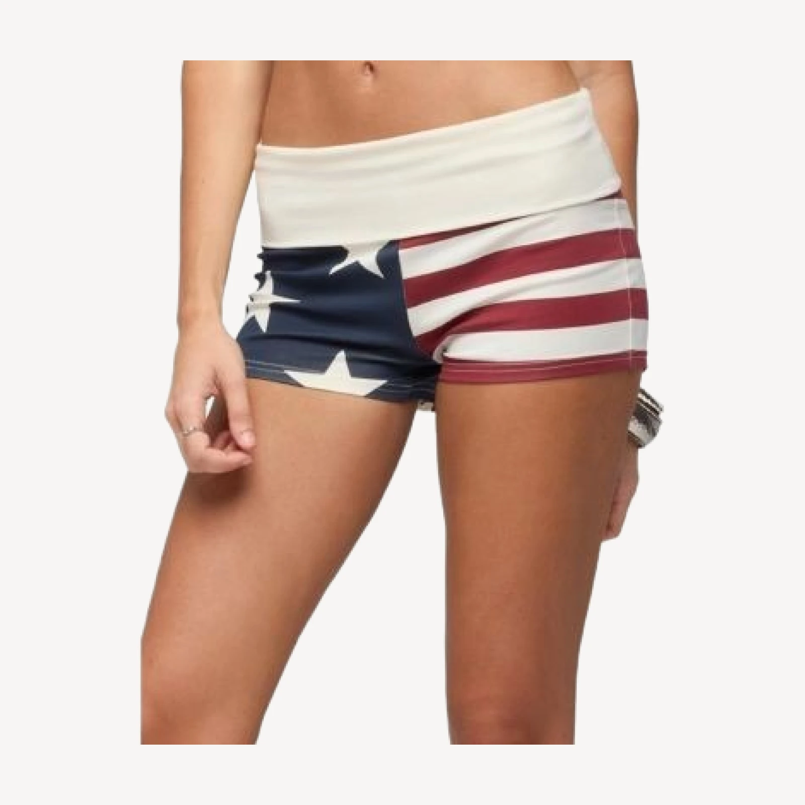 Edikted Usa Foldover Shorts