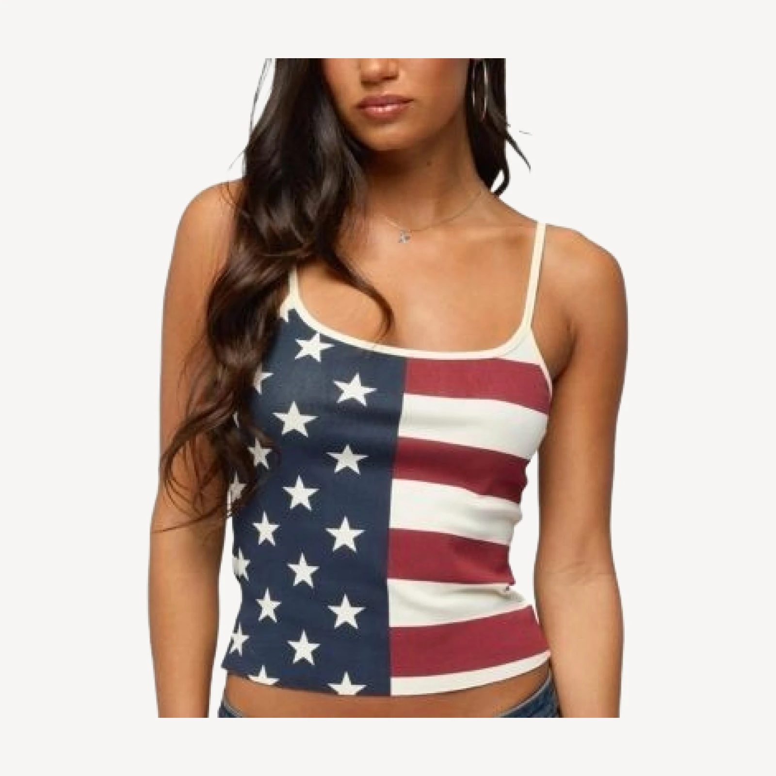 Edikted Usa Lover Tank Top