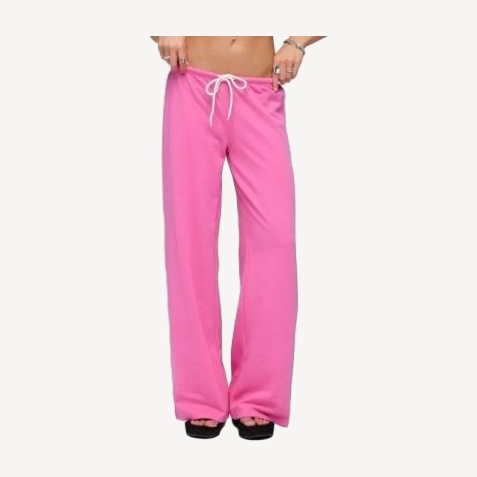 Edikted Callista Straight Leg Sweatpants