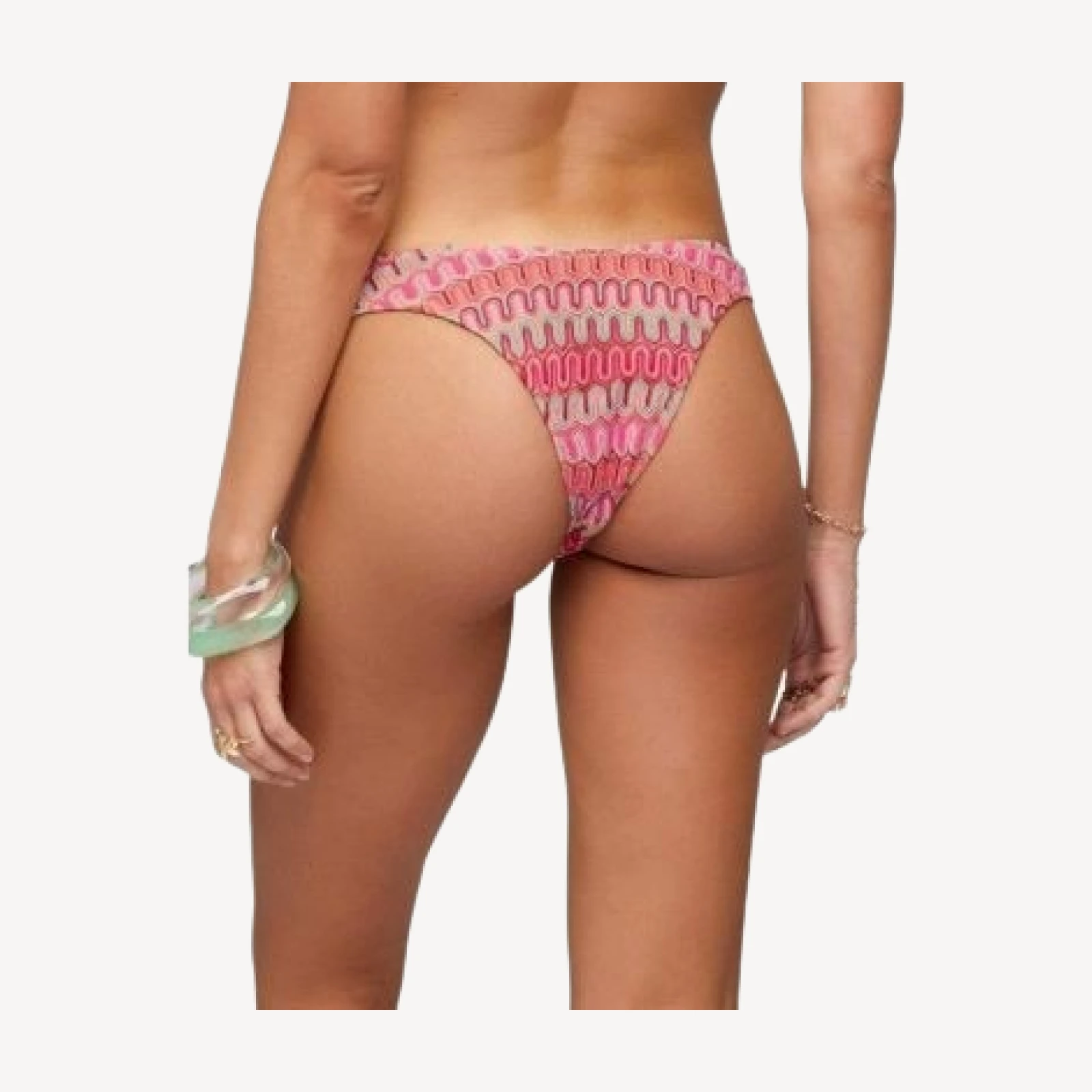 Edikted Livy Zigzag Crochet Bikini Bottom