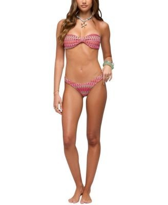 Edikted Livy Zigzag Crochet Bikini Bottom