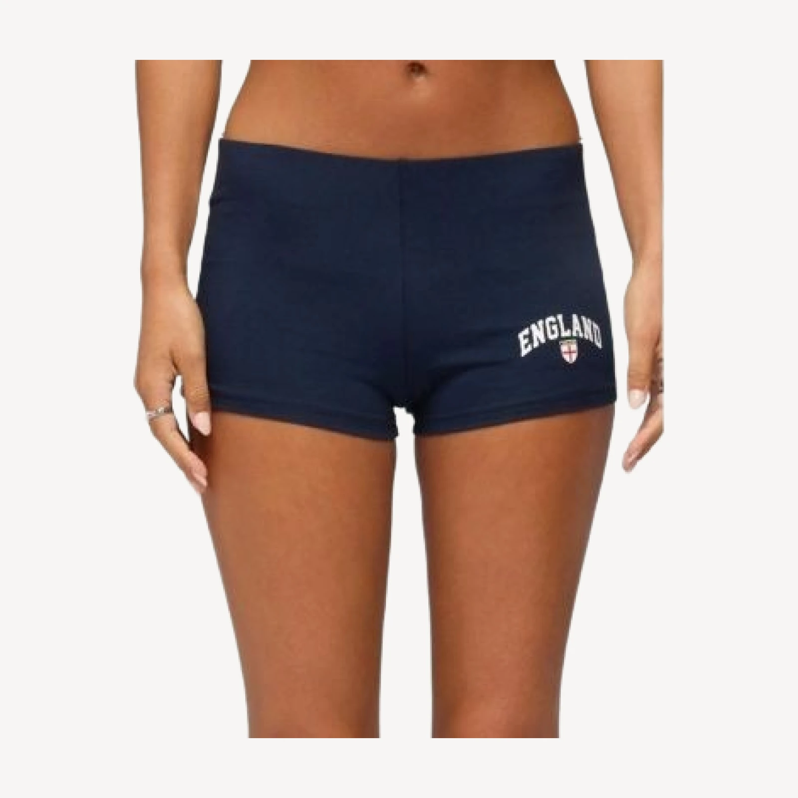 Edikted England Girl Micro Shorts