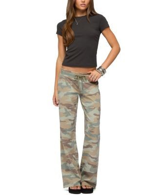 Edikted Kenan Straight Leg Camo Sweatpants