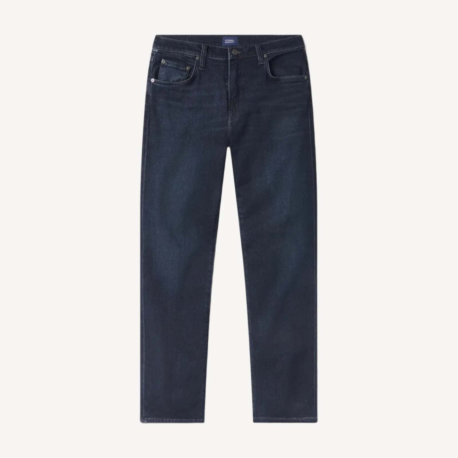 Gage Slim Straight Cashmere Denim in Dark Tint