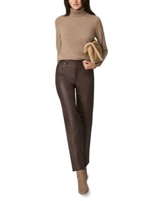 Paige Stevie Stretch Leather Pants