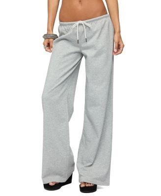 Edikted Uk Low Rise Sweatpants