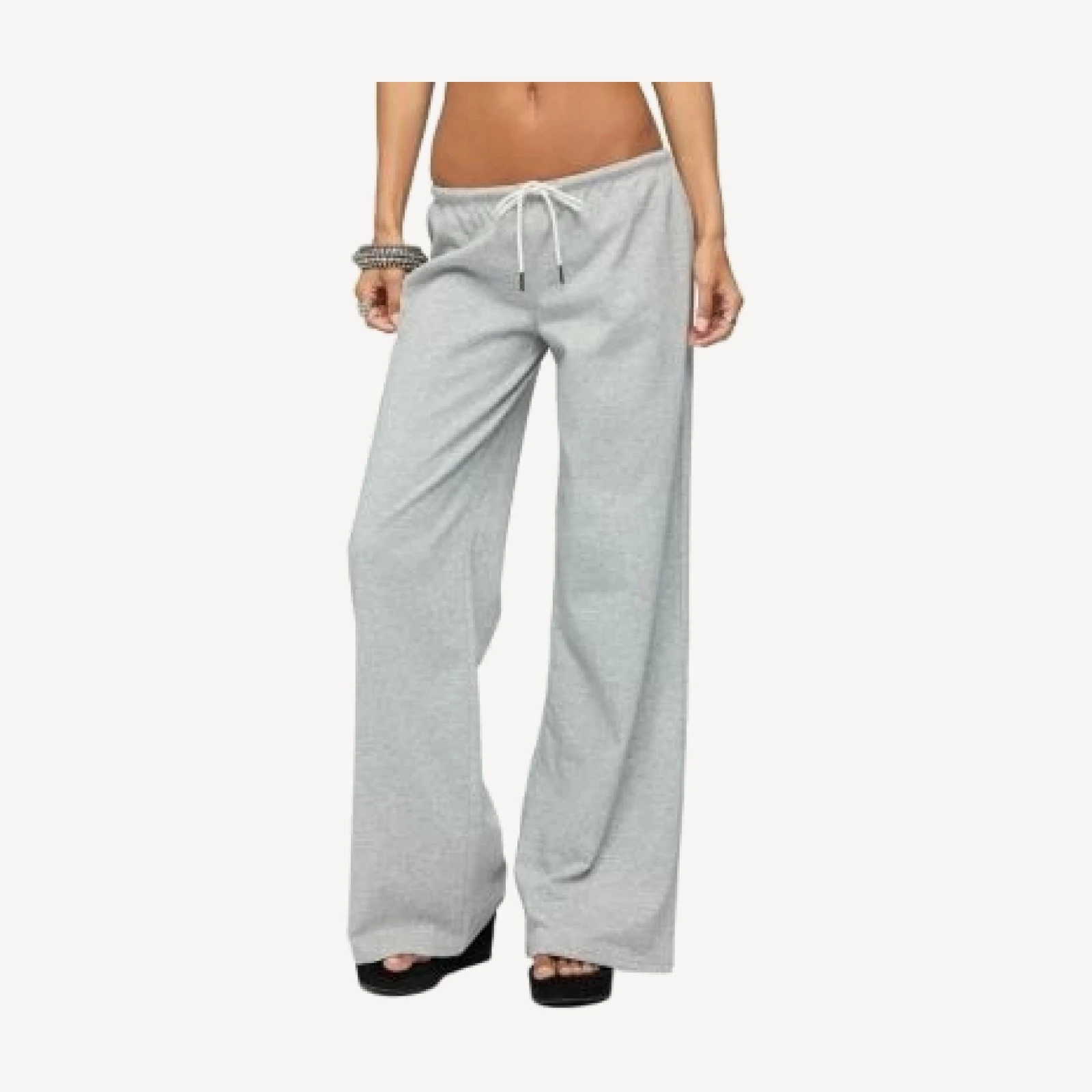 Edikted Uk Low Rise Sweatpants