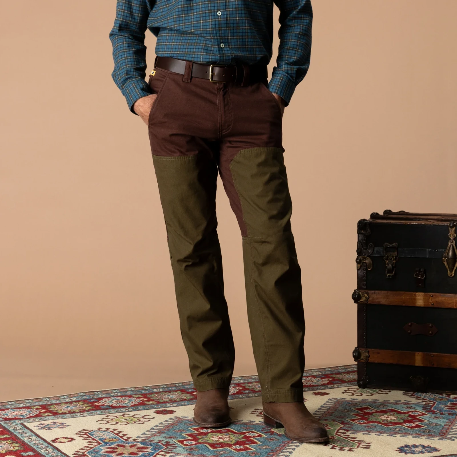 Field Canvas Briar Pant - Espresso Brown