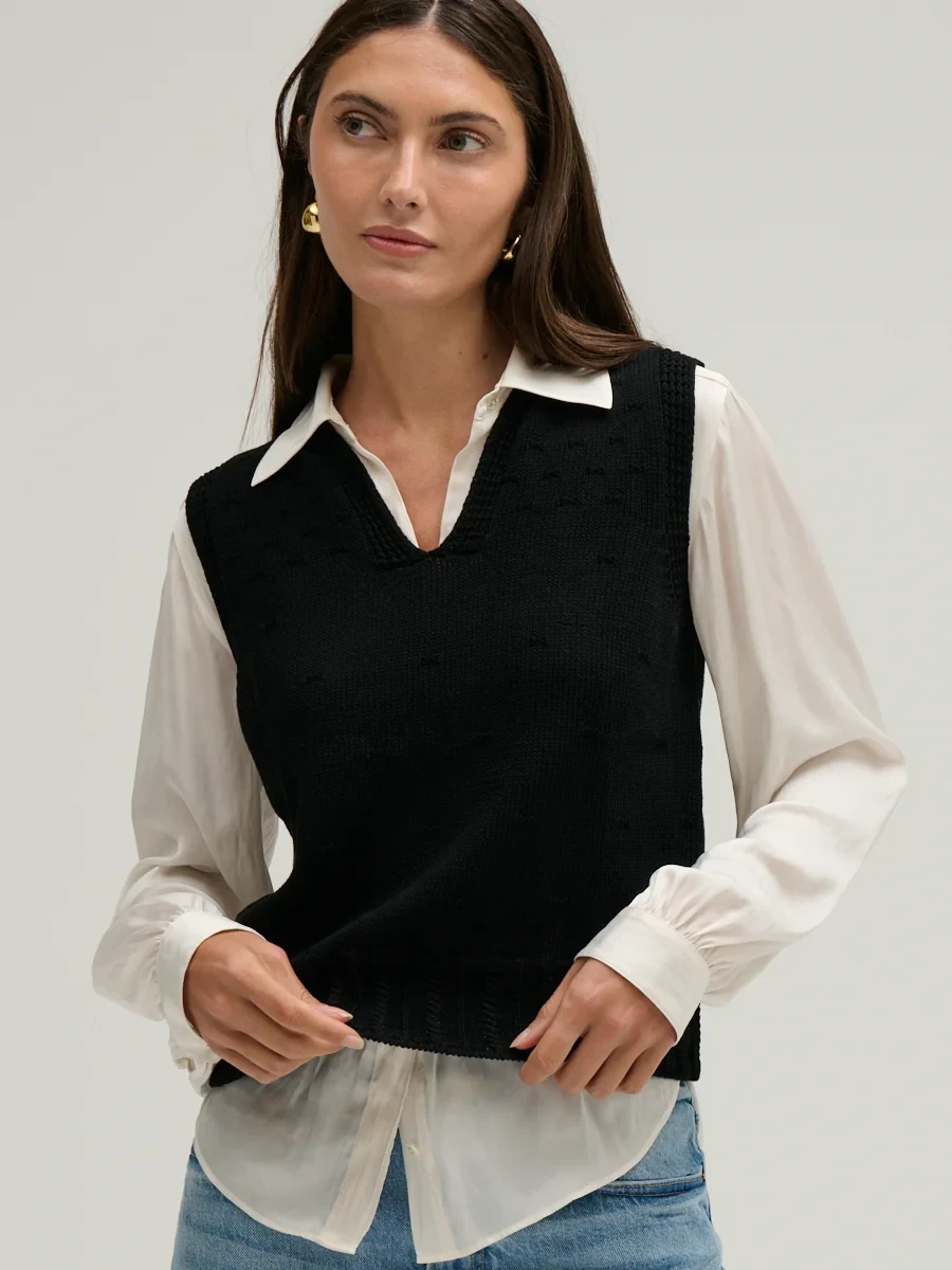 NINA SPLIT NECK TANK