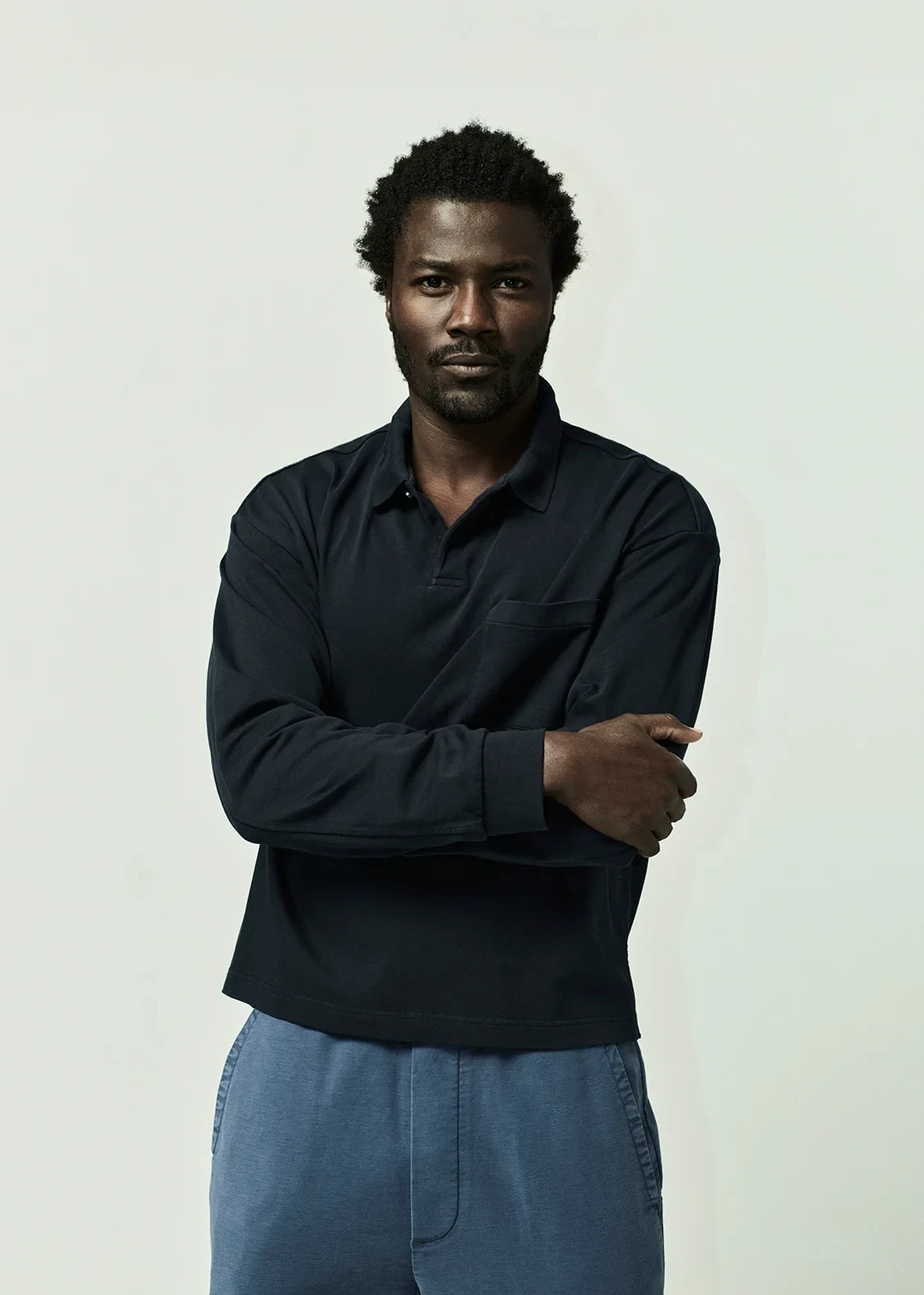 Rugby Polo in Navy