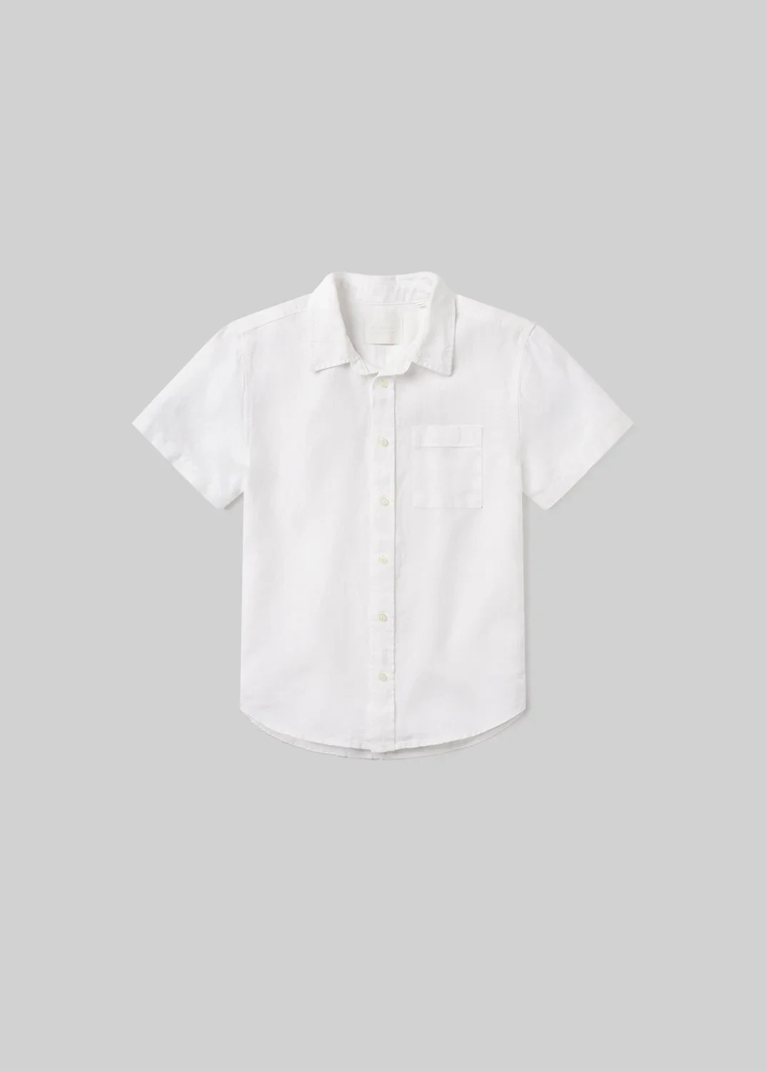 Short Sleeve Pocket Cairo Shirt in White