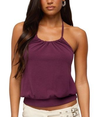Edikted Bondi Cinched Waist Halter Top