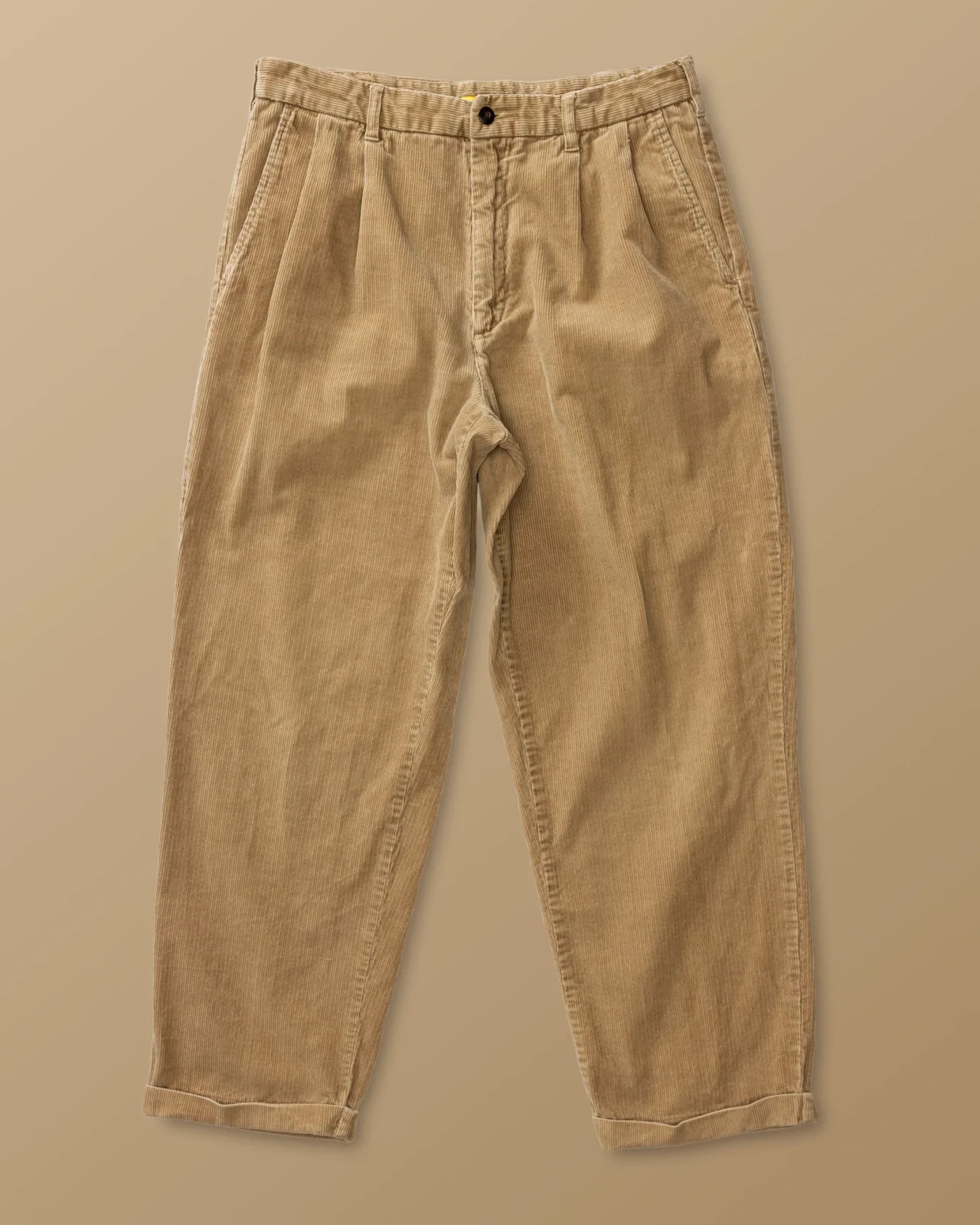 Wide Wale Pleated Corduroy Chino 34W/30L - Duck Head Vintage