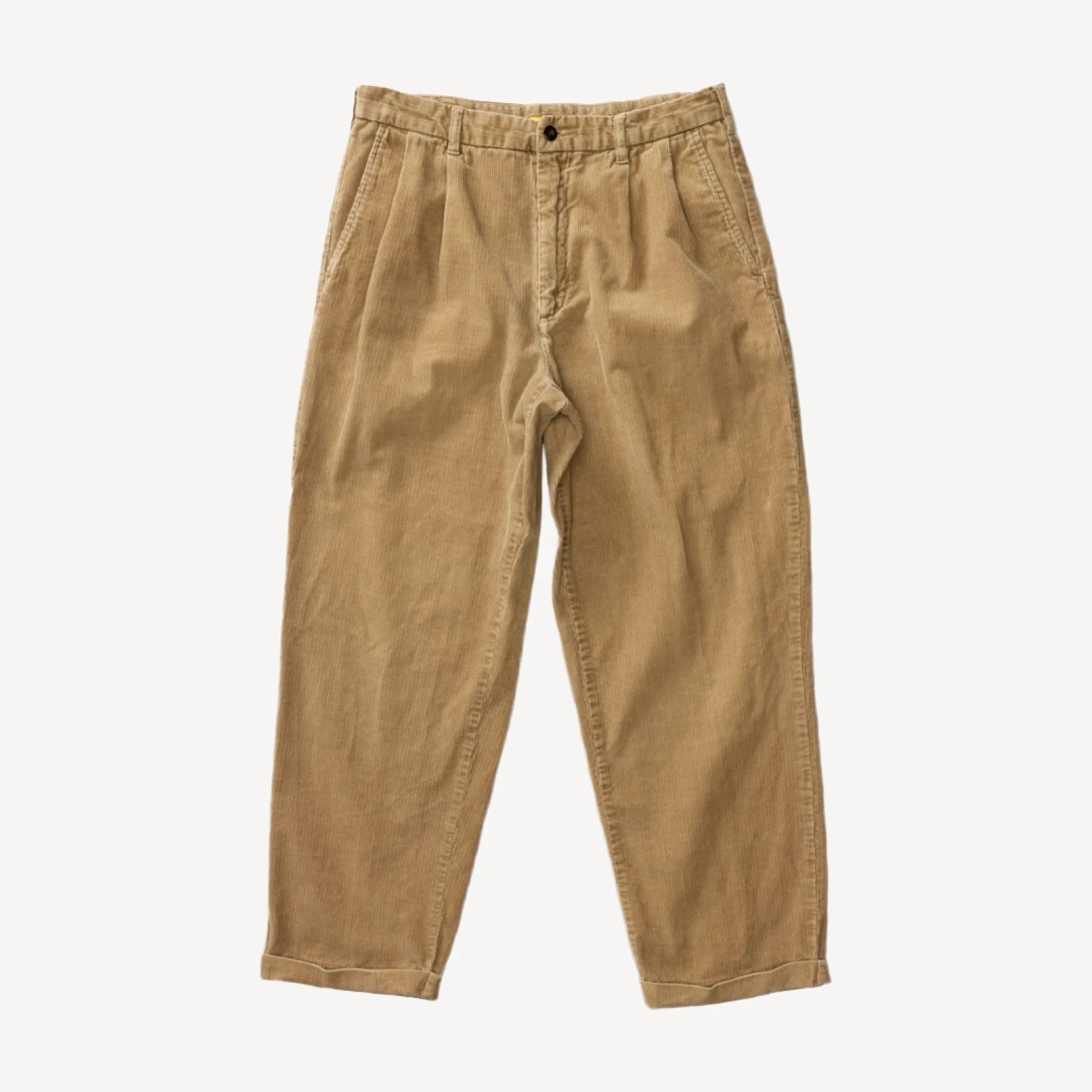 Wide Wale Pleated Corduroy Chino 34W/30L - Duck Head Vintage