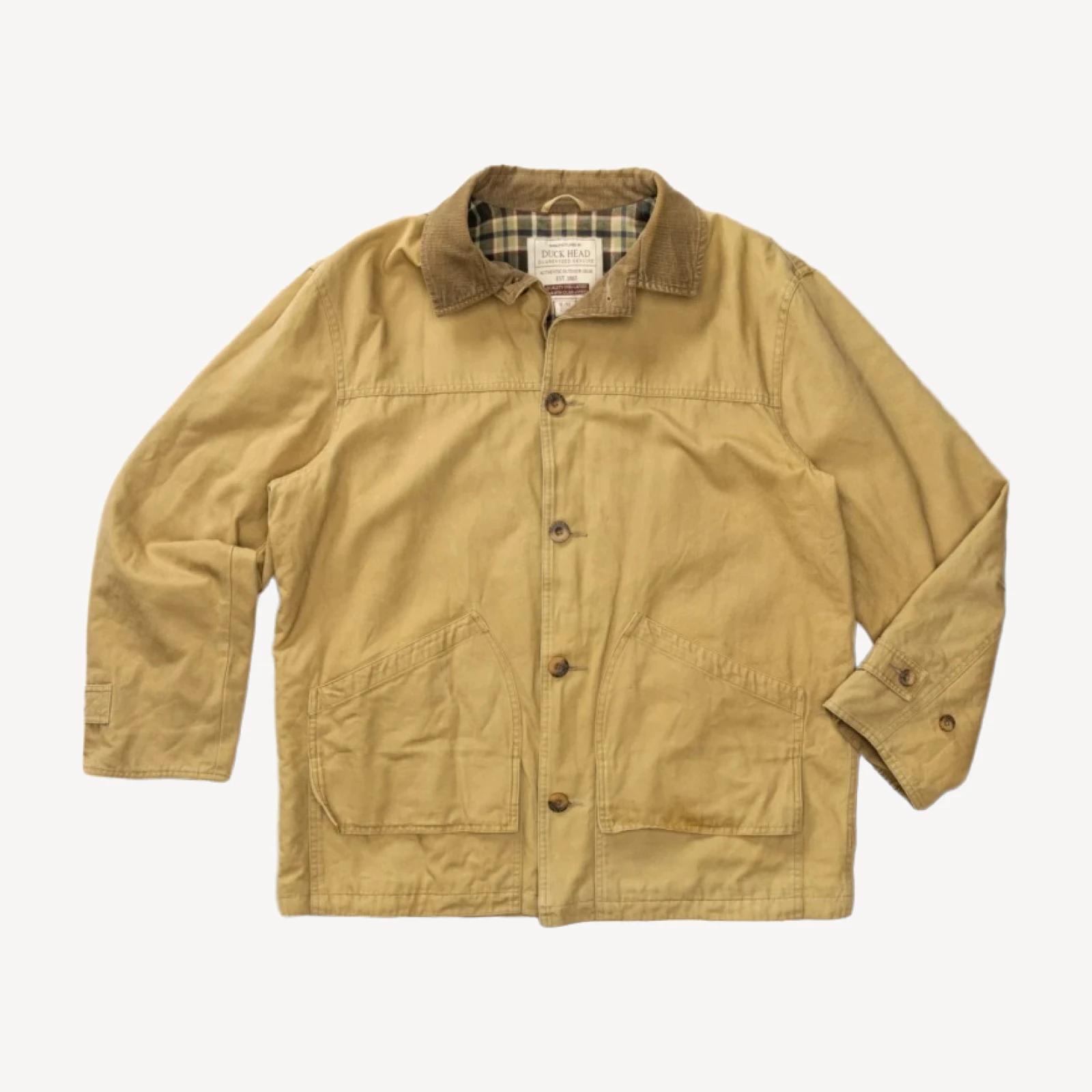 Duck Head Expedition Canvas Barn Coat XL - Duck Head Vintage