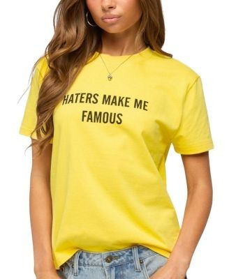 Edikted Haters Make Me Famous T Shirt