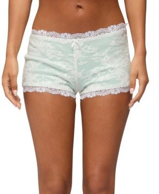 Edikted Amanu Sequin Lace Micro Shorts