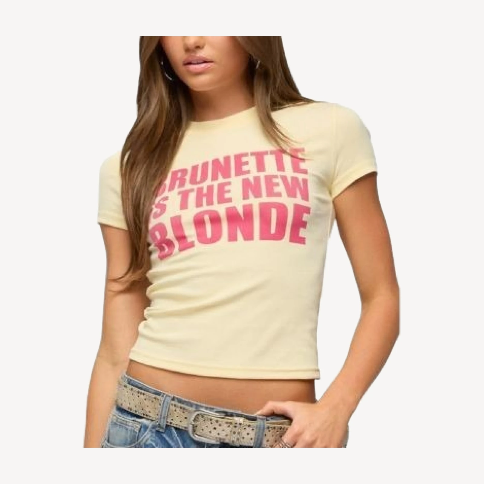 Edikted Brunette T Shirt