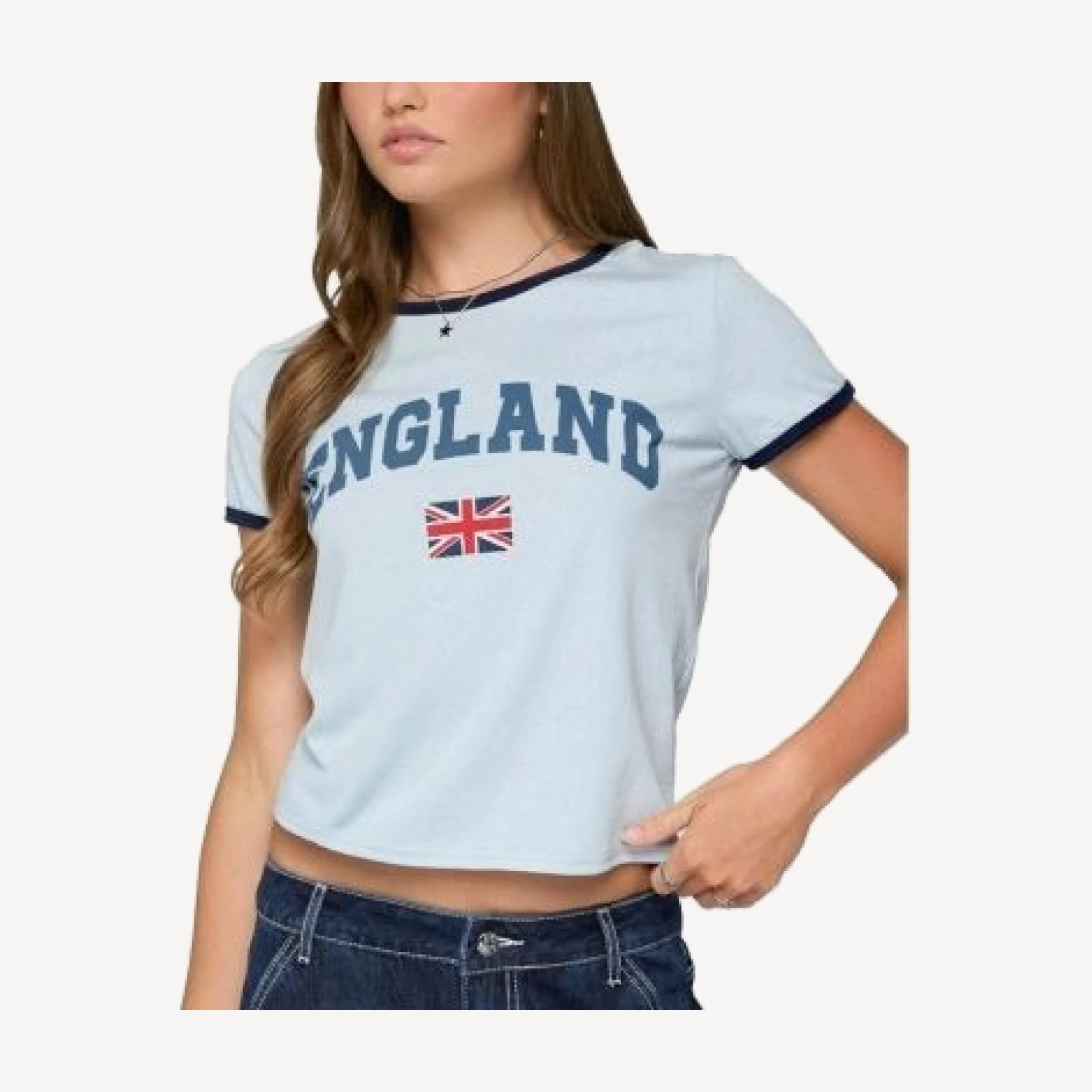 Edikted England Babe Graphic T Shirt