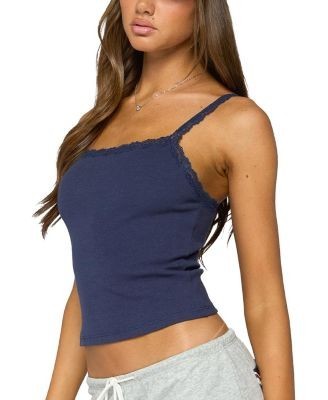 Edikted Luschia Lacey Tank Top