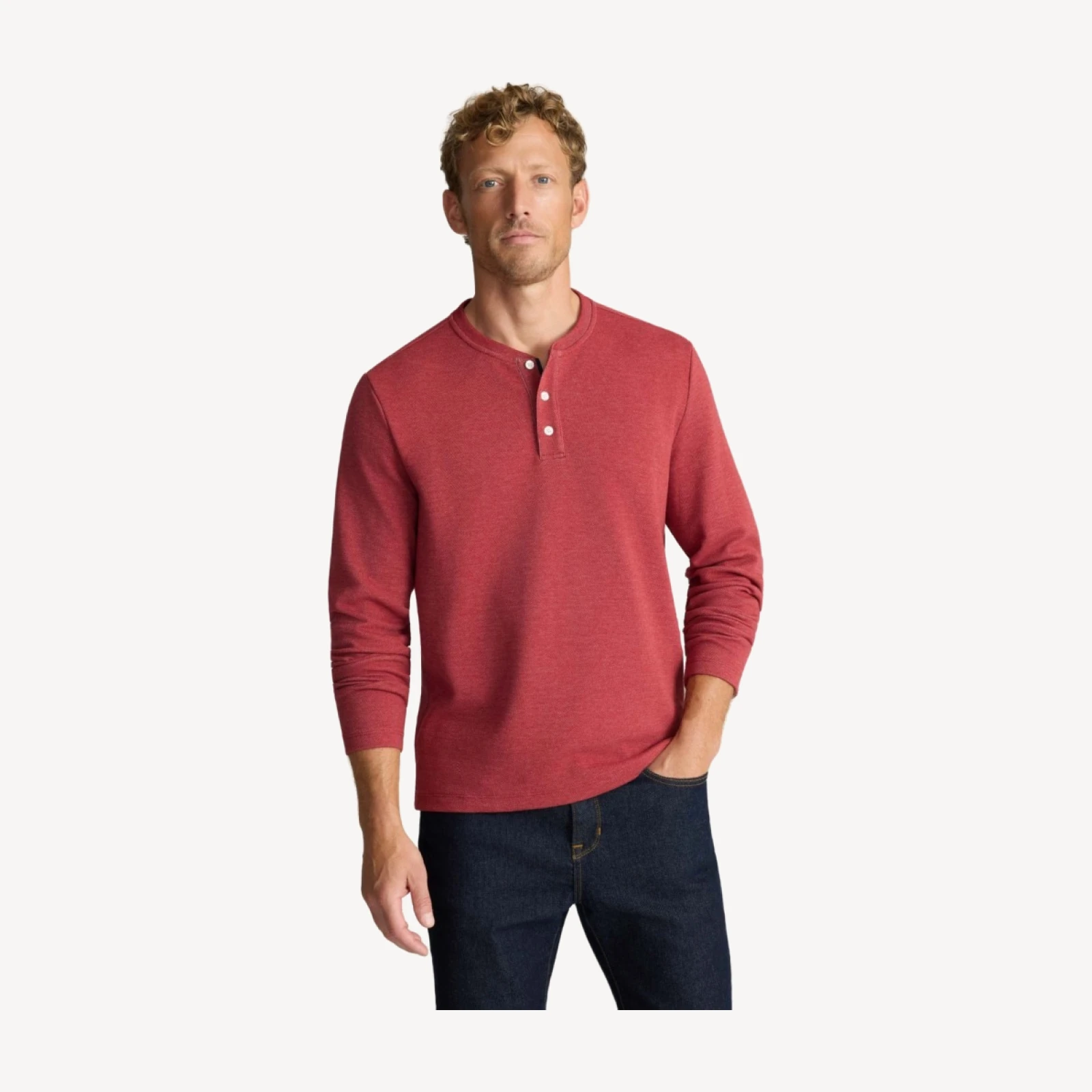 Textured Henley