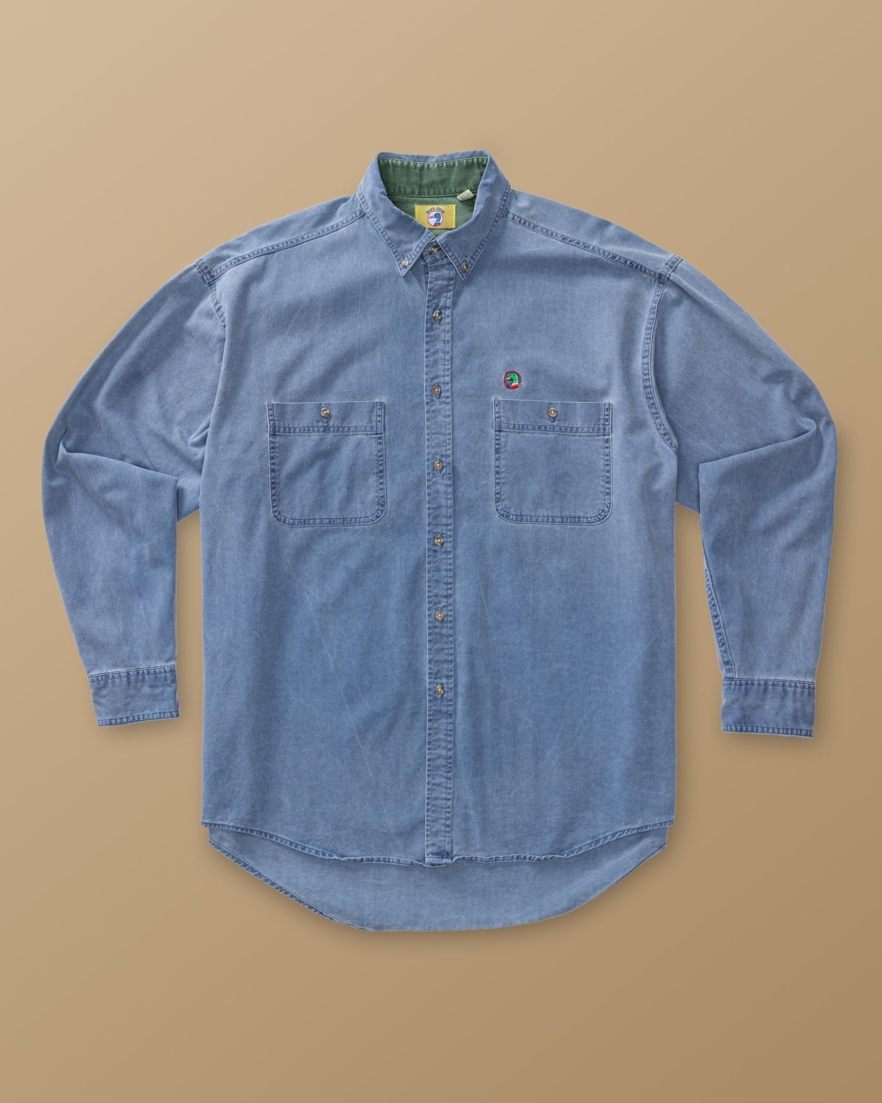 Garment Washed Oxford Sport Shirt XL - Duck Head Vintage