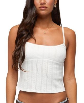 Edikted Aivy Pointelle Tank Top