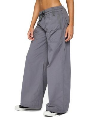 Edikted Kathleen Oversized Cotton Cargo Pants