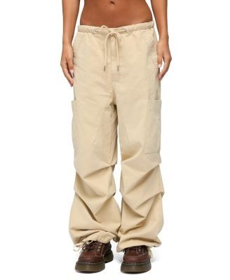 Edikted Emzi Baggy Cotton Cargo Pants