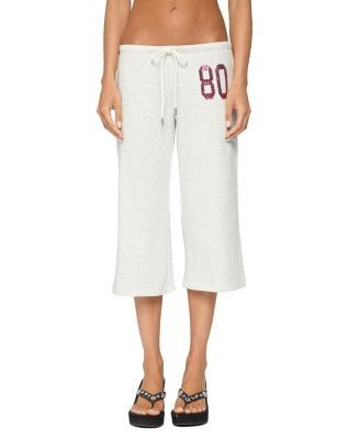 Edikted 80 Sequin Capri Sweatpants