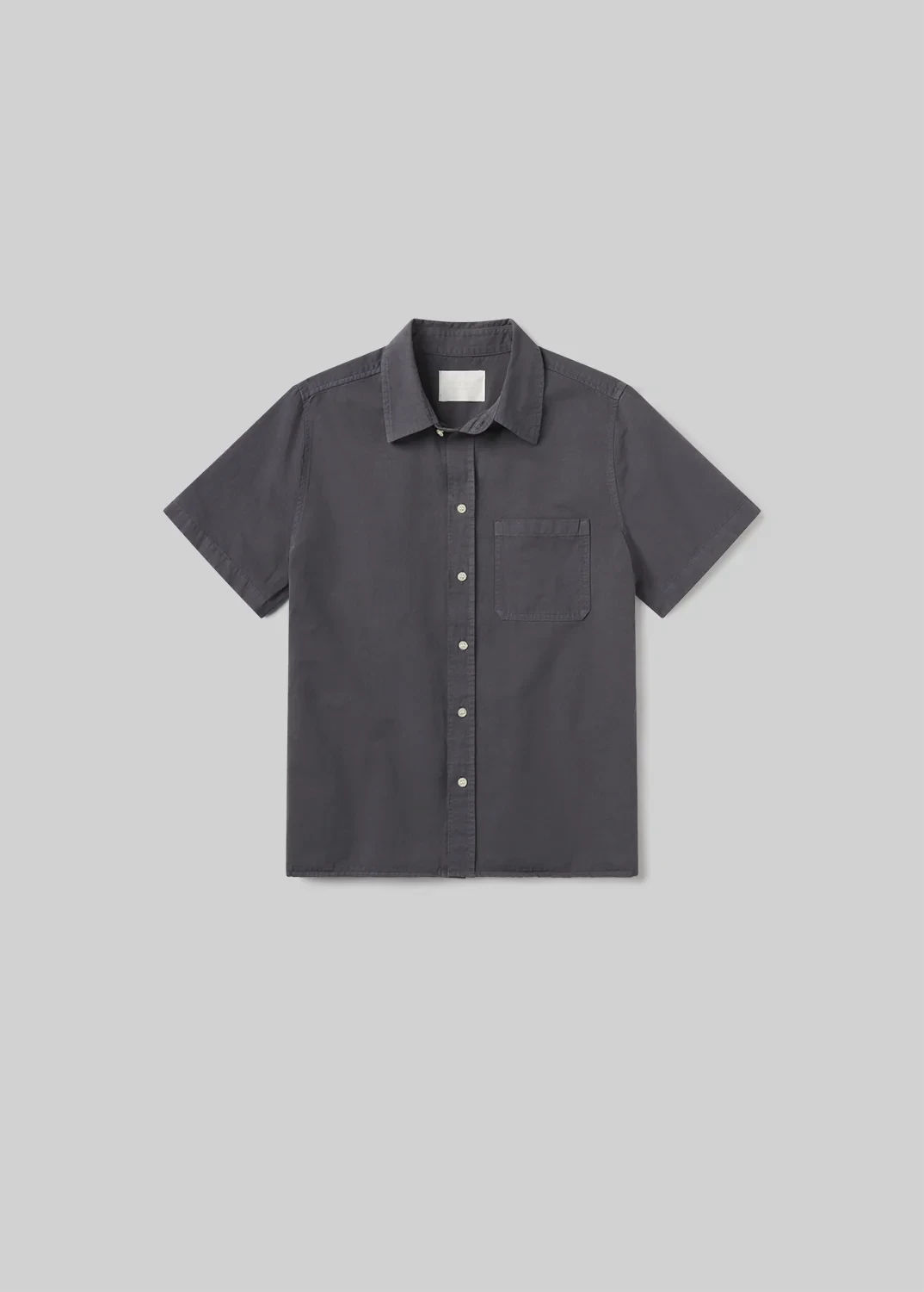 Short Sleeve Pocket Cairo Shirt in Slate