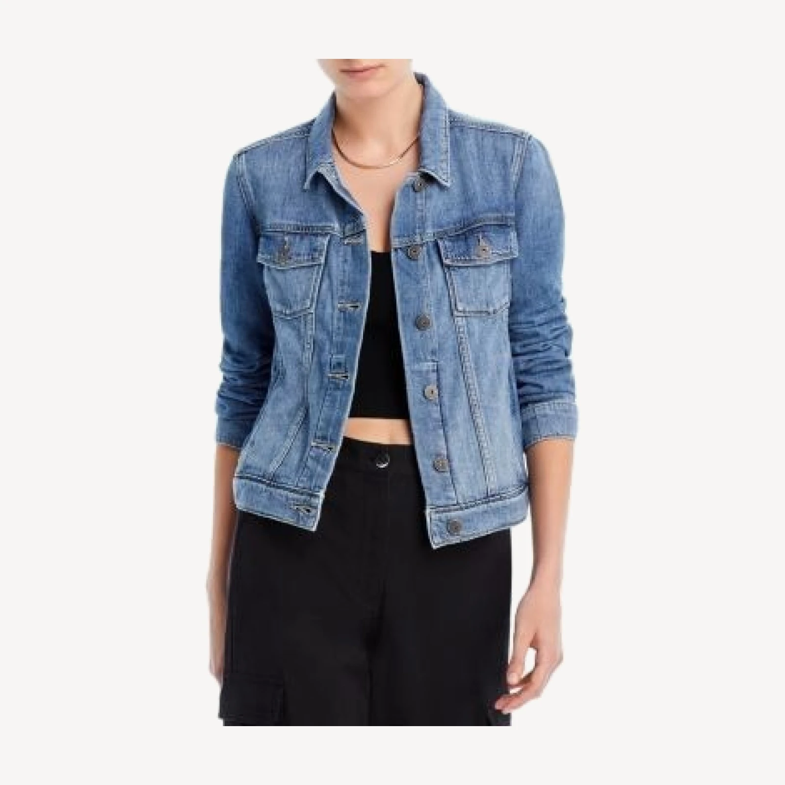 Paige Denim Jacket - Rowan in Stark