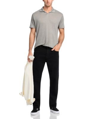 Paige Transcend Lennox Slim Fit Jeans in Black