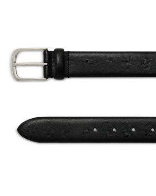The Men's Store at Bloomingdale's Men's Saffiano Leather Belt - Exclusive