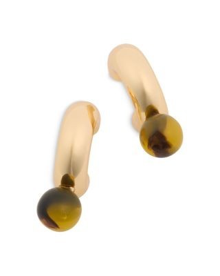 Aqua Hanging Beaded Earrings - Exclusive