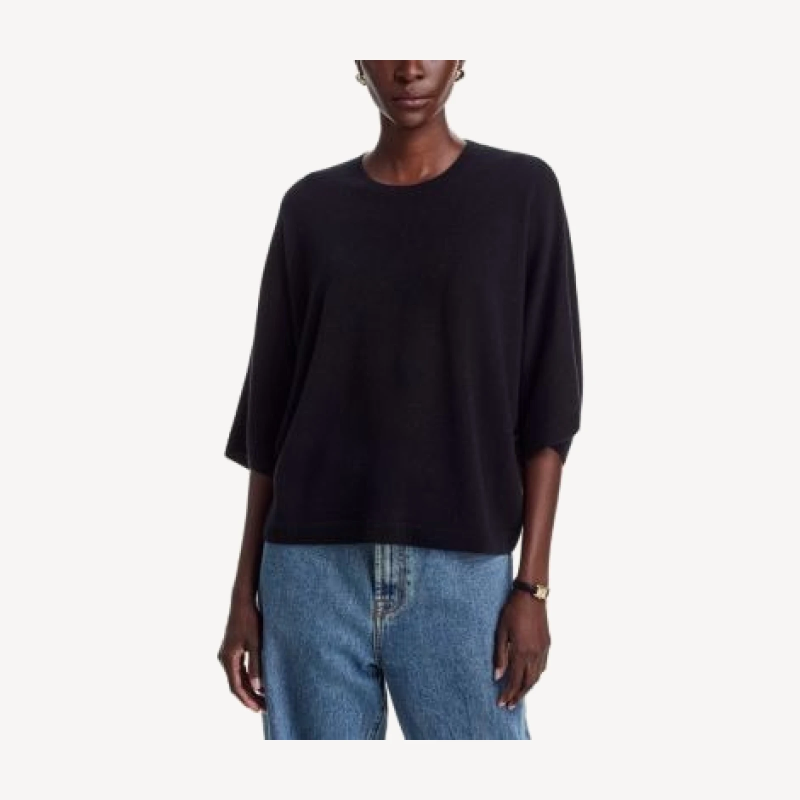 C by Bloomingdale's Cashmere Crewneck Poncho Sweater - Exclusive