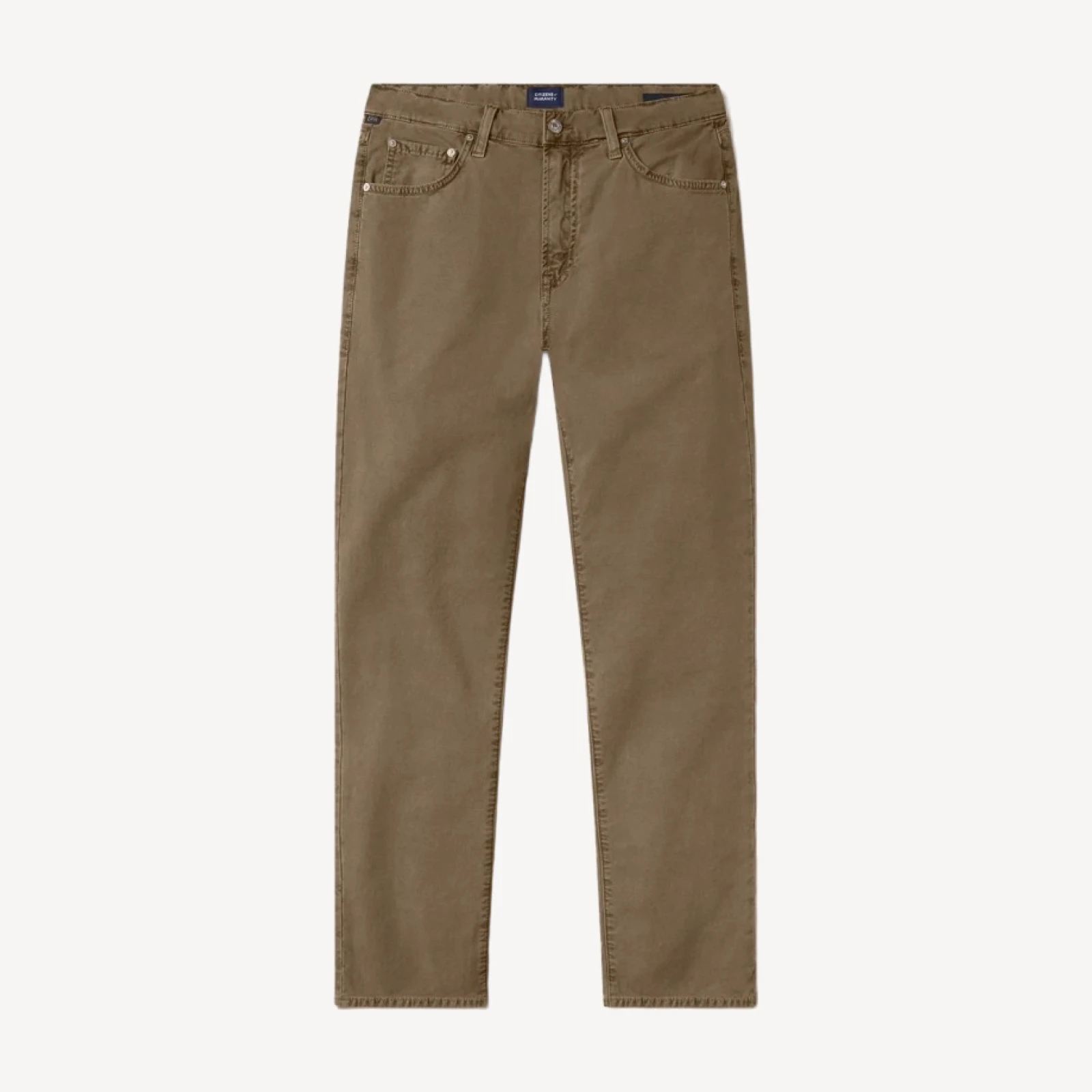 Gage Slim Straight Italian Canvas in Reservoir
