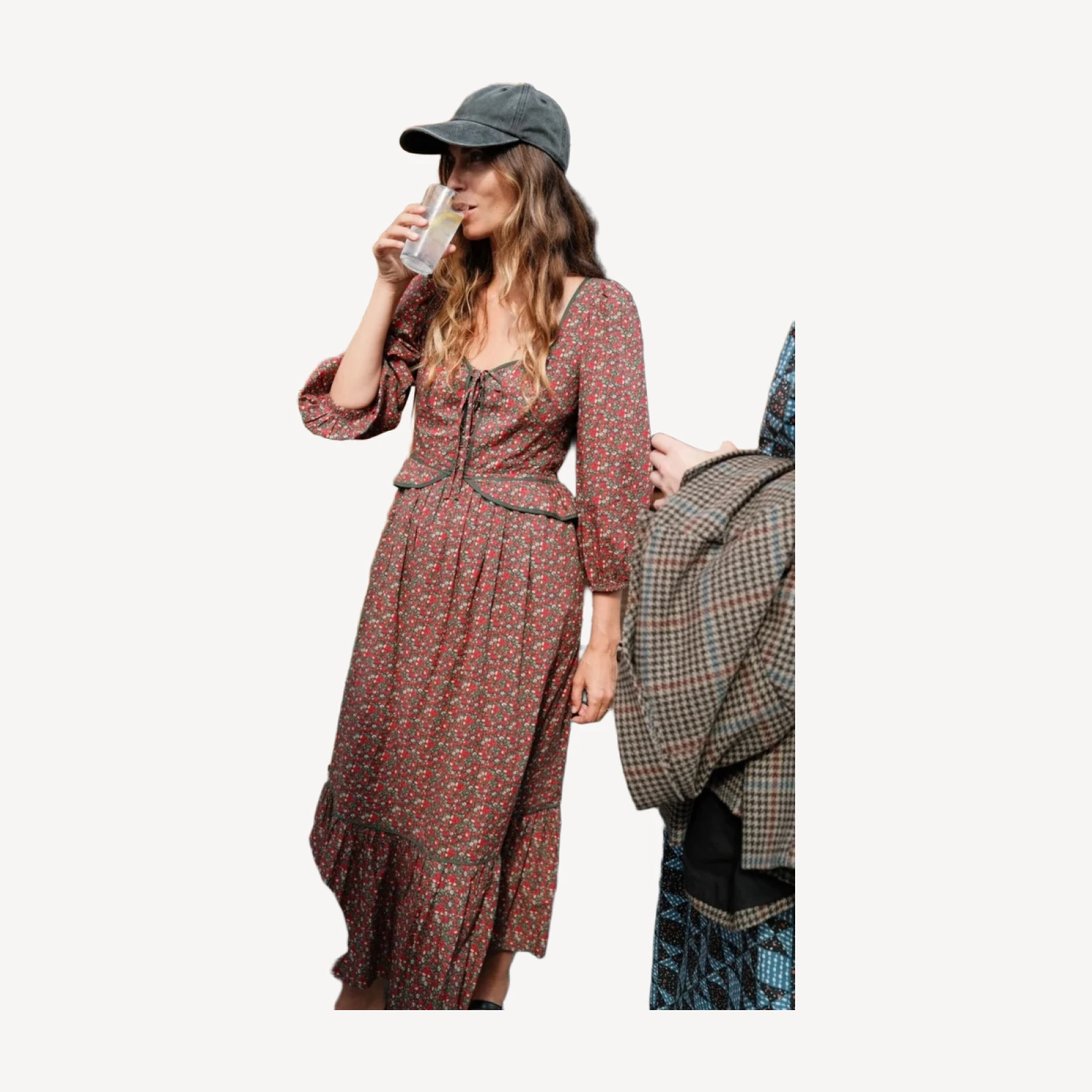 The Narcissa Dress | Evergreen Apple Harvest