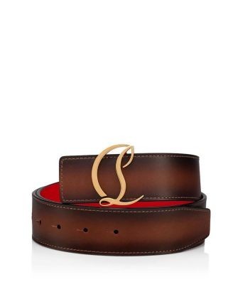 Christian Louboutin Men's M Cl Logo Belt