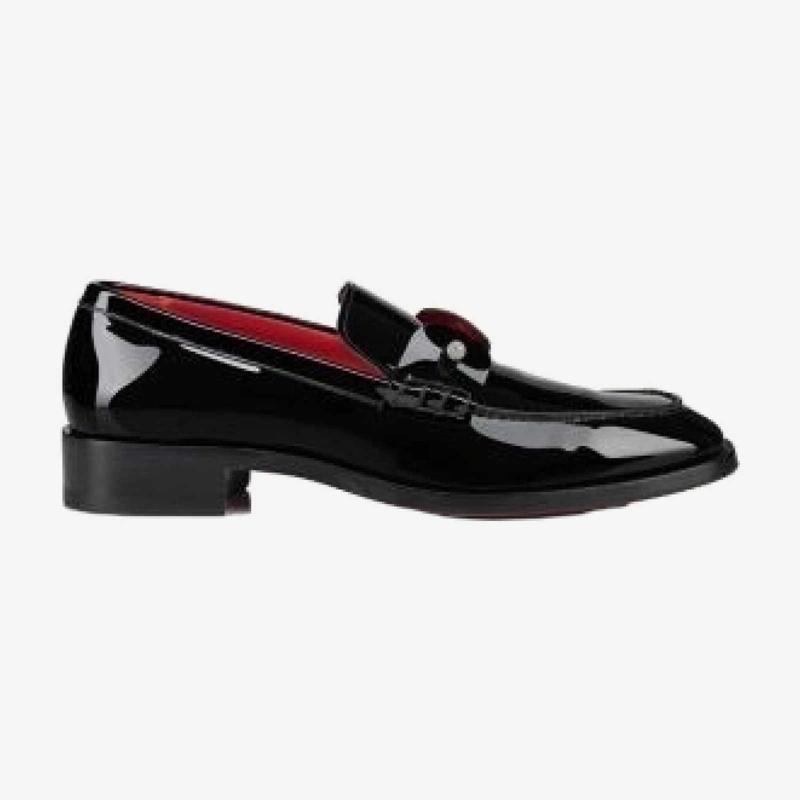 Christian Louboutin Men's Chambelimoc Night Strass Penny Loafer