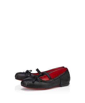Christian Louboutin Unisex Baballet Ballerina Flats - Baby, Little Kid, Big Kid