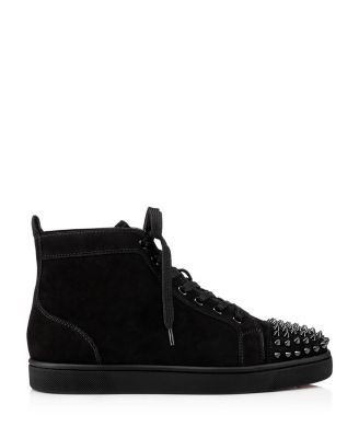 Christian Louboutin Men's Lou Spikes High Top Sneakers