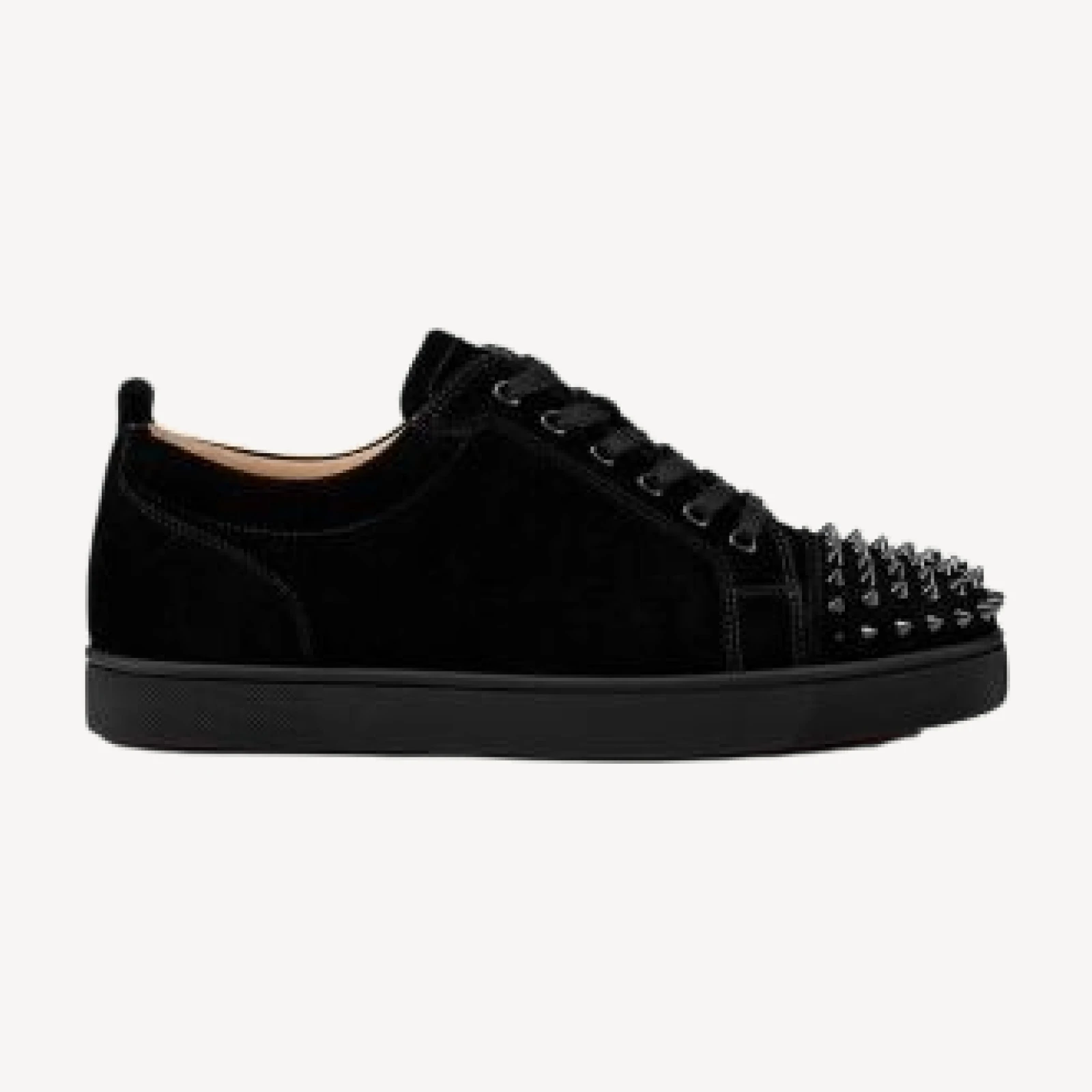 Christian Louboutin Men's Louis Junior Spikes Low Sneakers