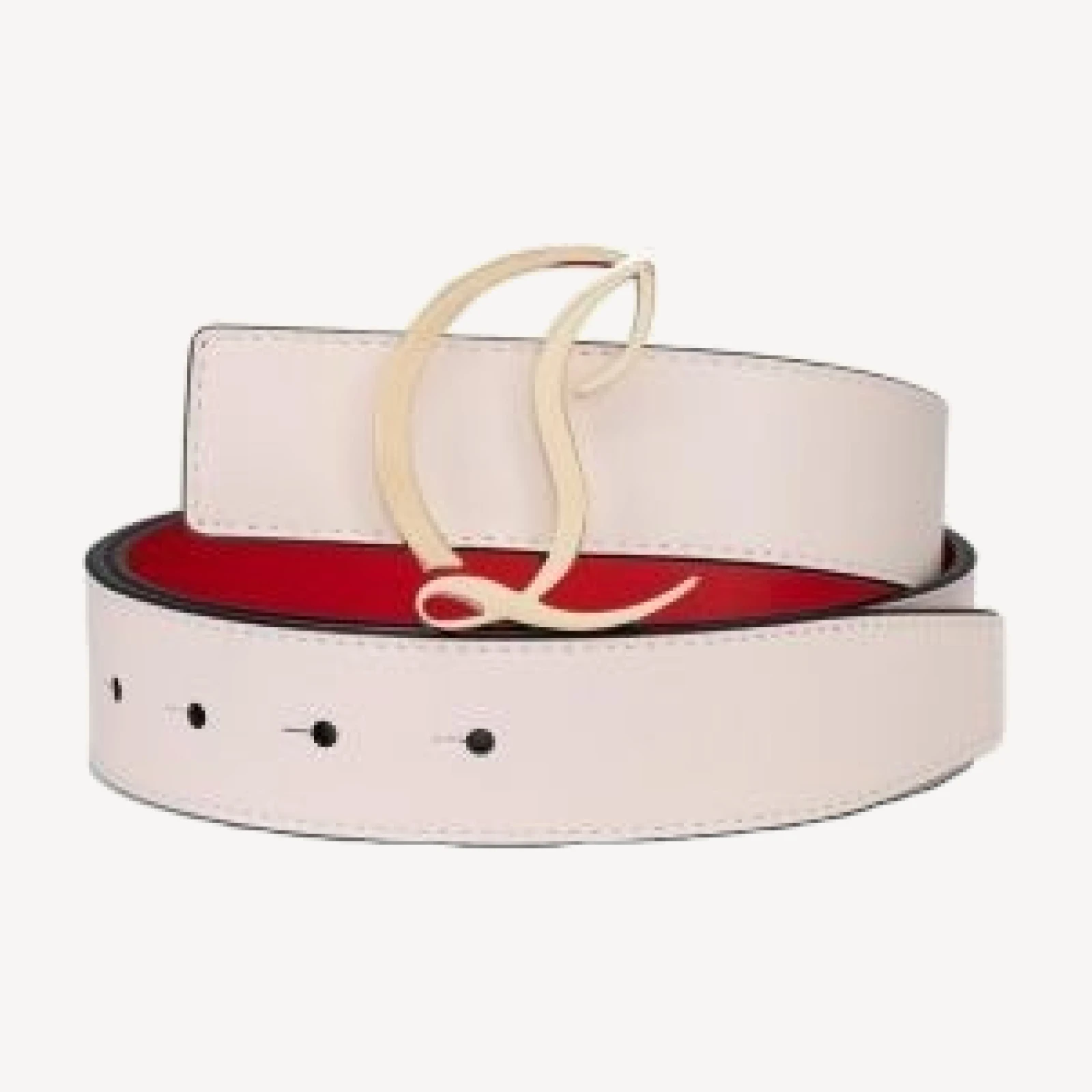 Christian Louboutin Women's Cl Logo Belt