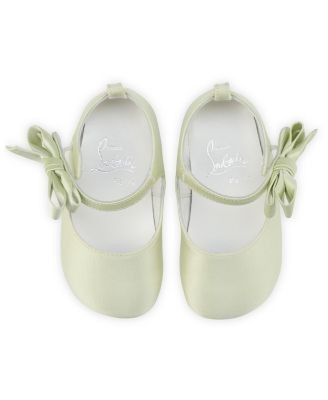 Christian Louboutin Unisex Lou Babe Ballerina - Baby, Little Kid, Big Kid