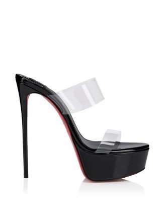 Christian Louboutin Women's Just Nothing Alta Mule Sandal
