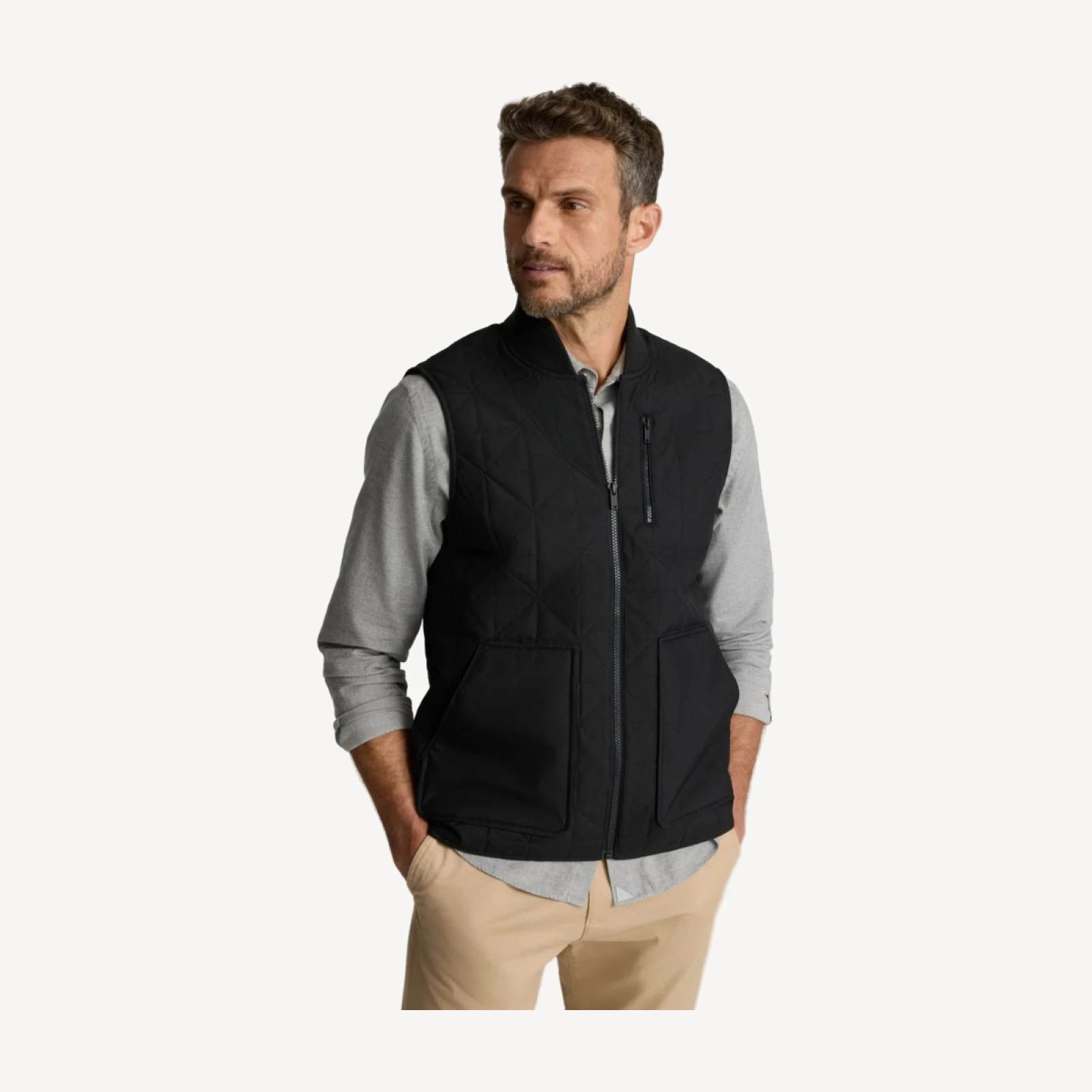 Quilted City Vest