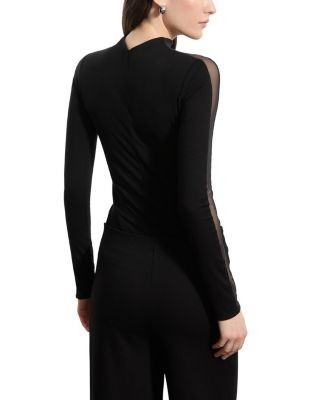 Marcella Suma Mock Neck Top