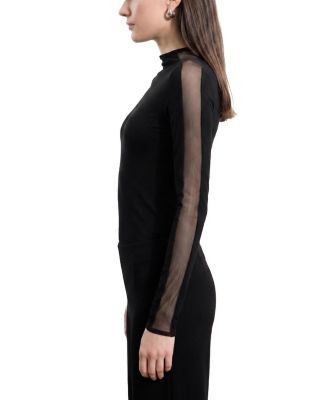 Marcella Suma Mock Neck Top