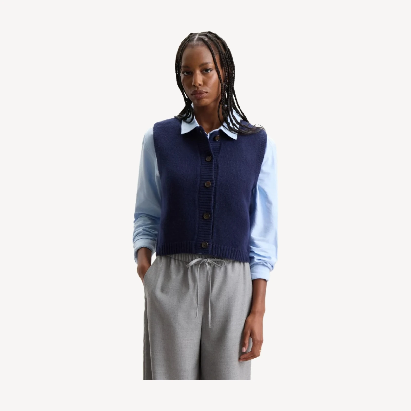 LAMBSWOOL HEIRLOOM SWEATER VEST